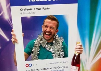grafenia christmas party facebook